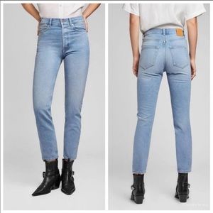 Anine Bing Peyton Jeans Light Blue NWT size 28